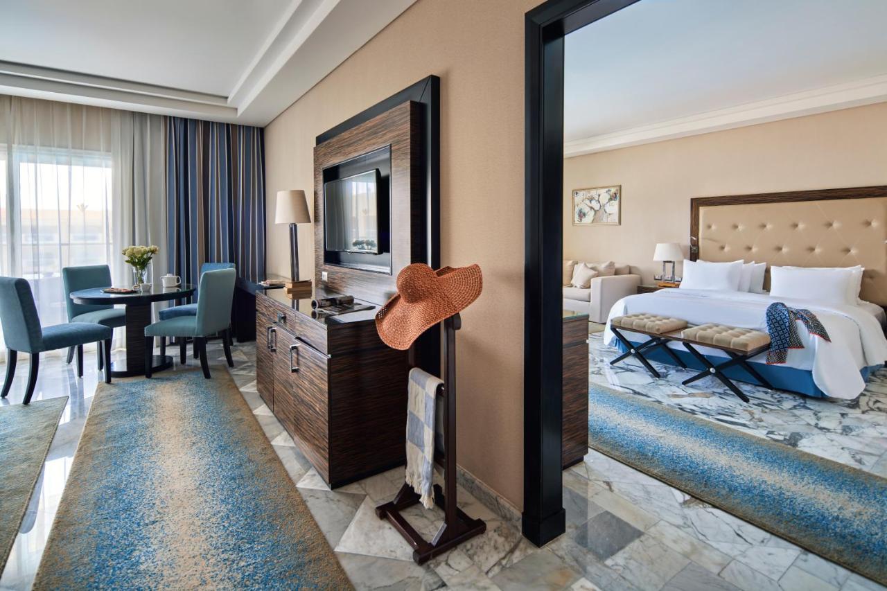 Rixos Alamein - Full Board Plus Эль-Аламейн Экстерьер фото A guest room at the hotel