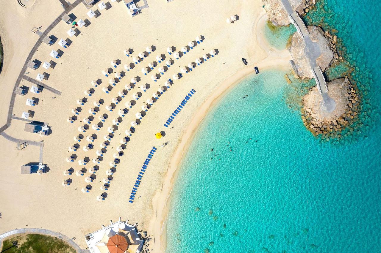 Rixos Alamein - Full Board Plus Эль-Аламейн Экстерьер фото Aerial view of the beach