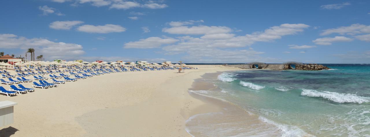 Rixos Alamein - Full Board Plus Эль-Аламейн Экстерьер фото The beach of the resort